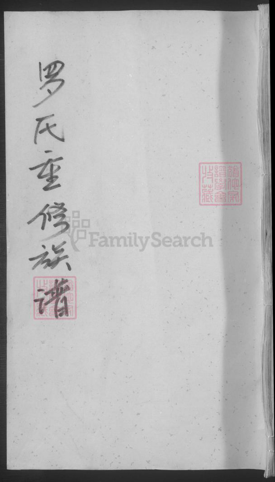 江西省抚州市广昌县罗氏族谱-罗氏遵改重修族谱 [不分卷].pdf电子版