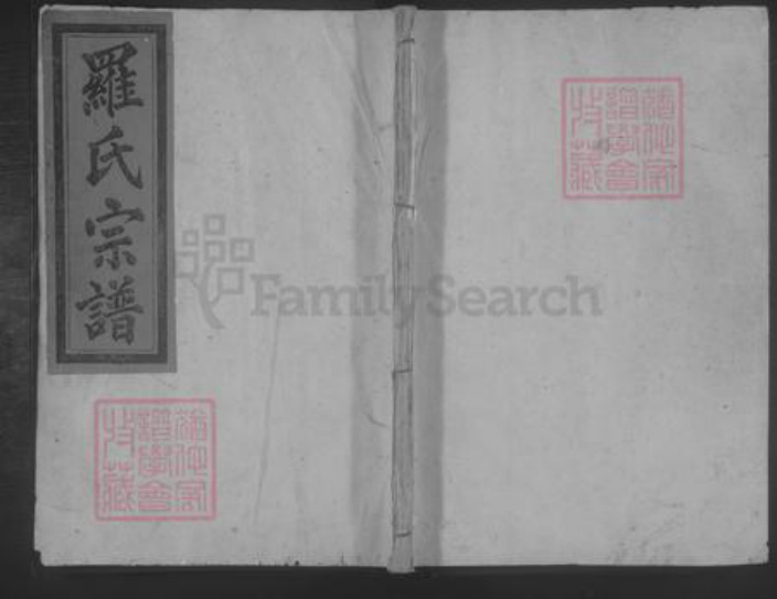 江西省九江市修水县罗氏族谱-罗氏宗谱 [13卷,首1卷].pdf电子版