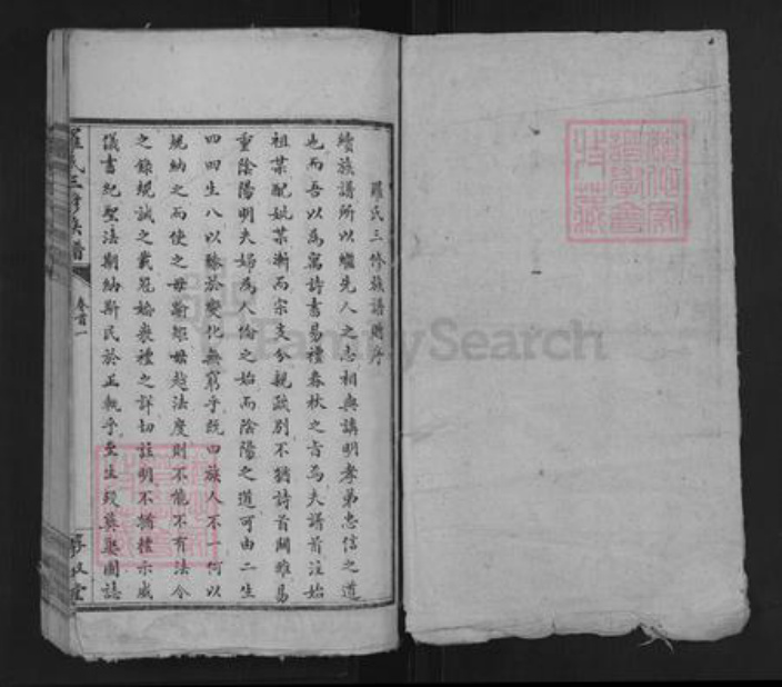 湖南省永州市祁阳县罗氏惇叙堂族谱-罗氏三修族谱.pdf电子版插图1 湖南省永州市祁阳县罗氏惇叙堂族谱-罗氏三修族谱.pdf电子版插图1