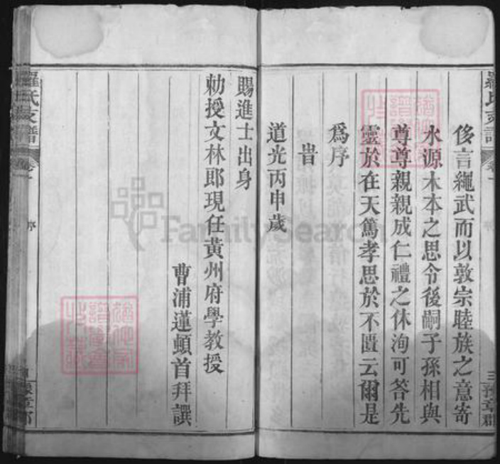 湖北省黄冈市麻城市白果镇罗氏报本堂族谱-罗氏支谱.pdf电子版插图4 湖北省黄冈市麻城市白果镇罗氏报本堂族谱-罗氏支谱.pdf电子版插图4