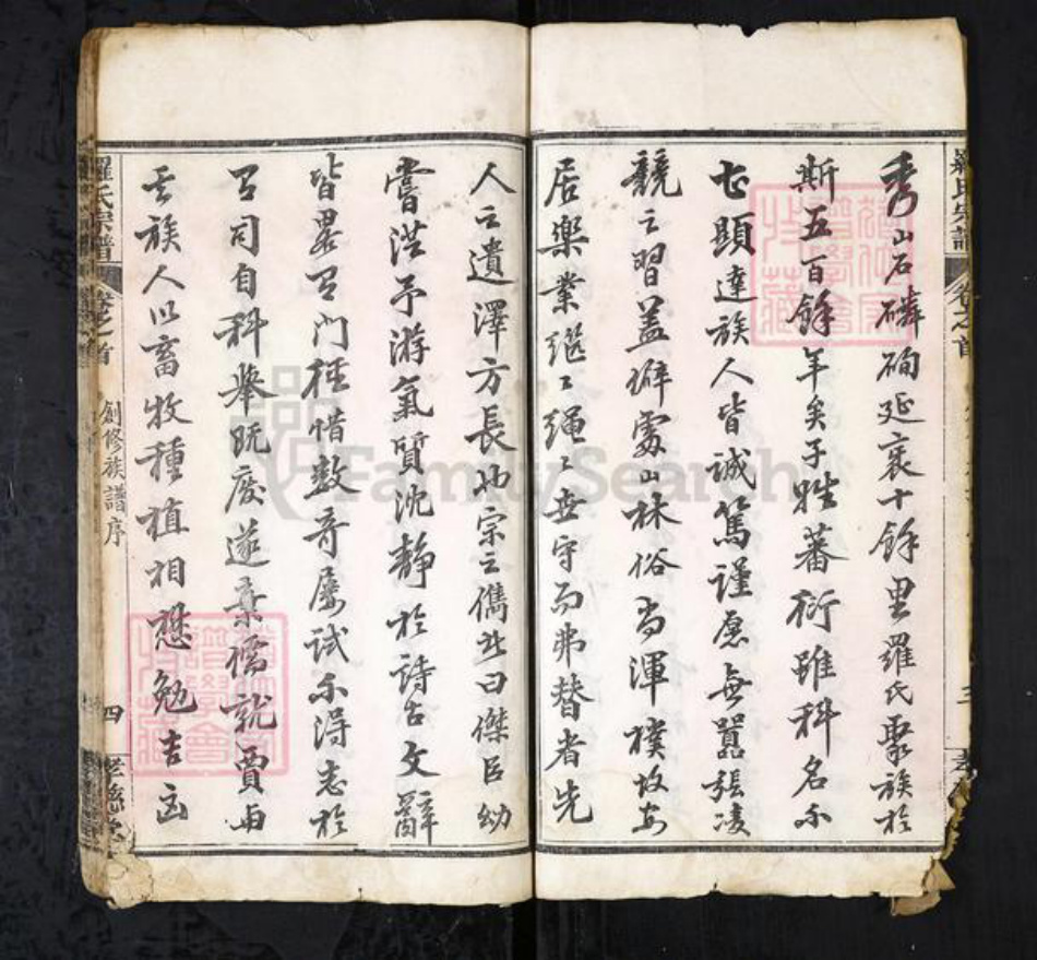 湖北省黄冈市罗氏族谱-罗氏宗谱（西分）[7卷首1卷].pdf电子版插图4