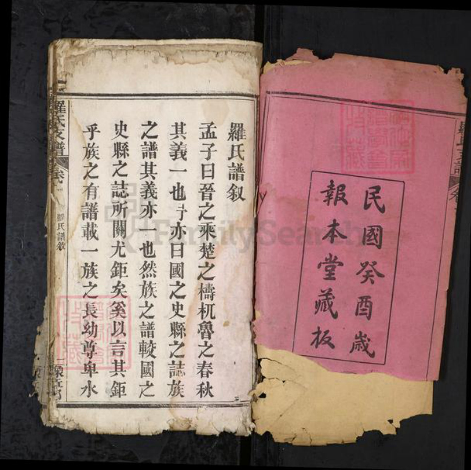 湖北省黄冈市红安县罗氏族谱-罗氏支谱[6卷].pdf电子版插图2