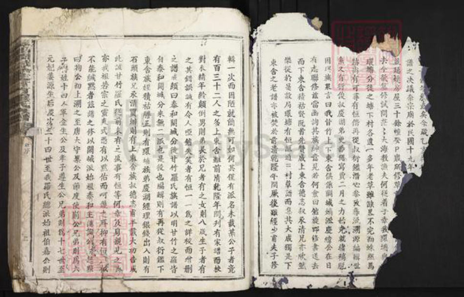 江西省抚州市广昌县甘竹镇罗氏复初堂族谱-泰和阙城分徙甘竹罗氏族谱.pdf电子版插图2 江西省抚州市广昌县甘竹镇罗氏复初堂族谱-泰和阙城分徙甘竹罗氏族谱.pdf电子版插图2