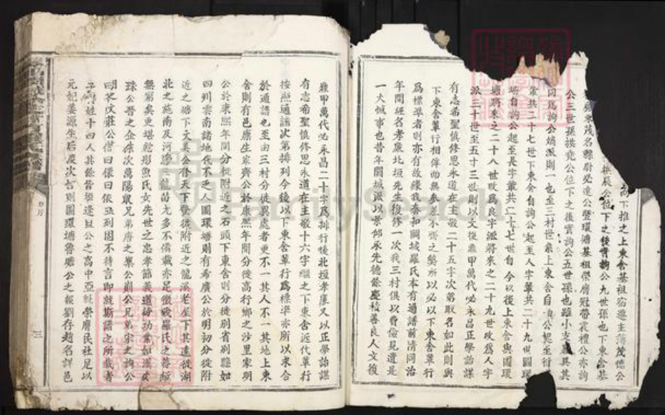 江西省抚州市广昌县甘竹镇罗氏复初堂族谱-泰和阙城分徙甘竹罗氏族谱.pdf电子版插图3 江西省抚州市广昌县甘竹镇罗氏复初堂族谱-泰和阙城分徙甘竹罗氏族谱.pdf电子版插图3