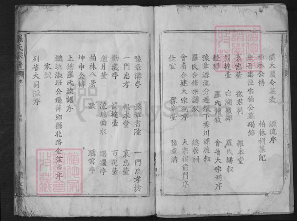 江西省吉安市吉水县罗氏豫章堂族谱-罗氏宗谱.pdf电子版插图3 江西省吉安市吉水县罗氏豫章堂族谱-罗氏宗谱.pdf电子版插图3