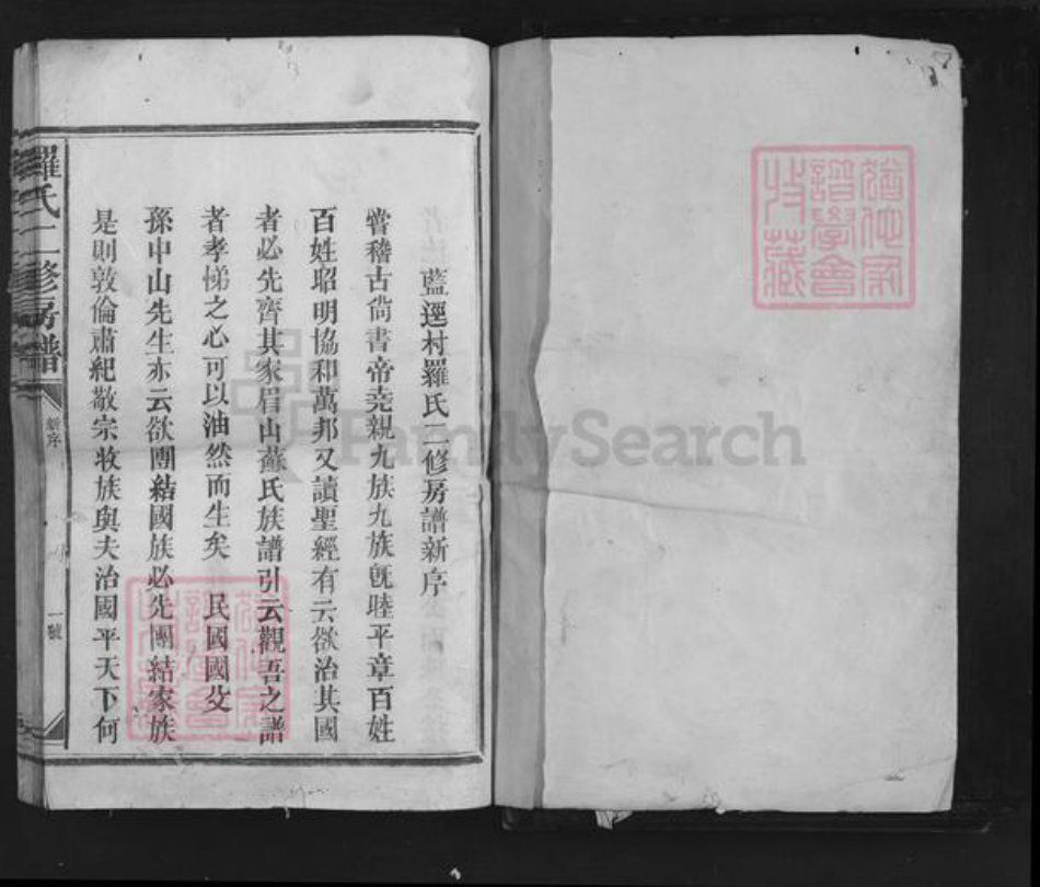 江西省南昌市罗氏族谱-罗氏二修房谱.pdf电子版插图1