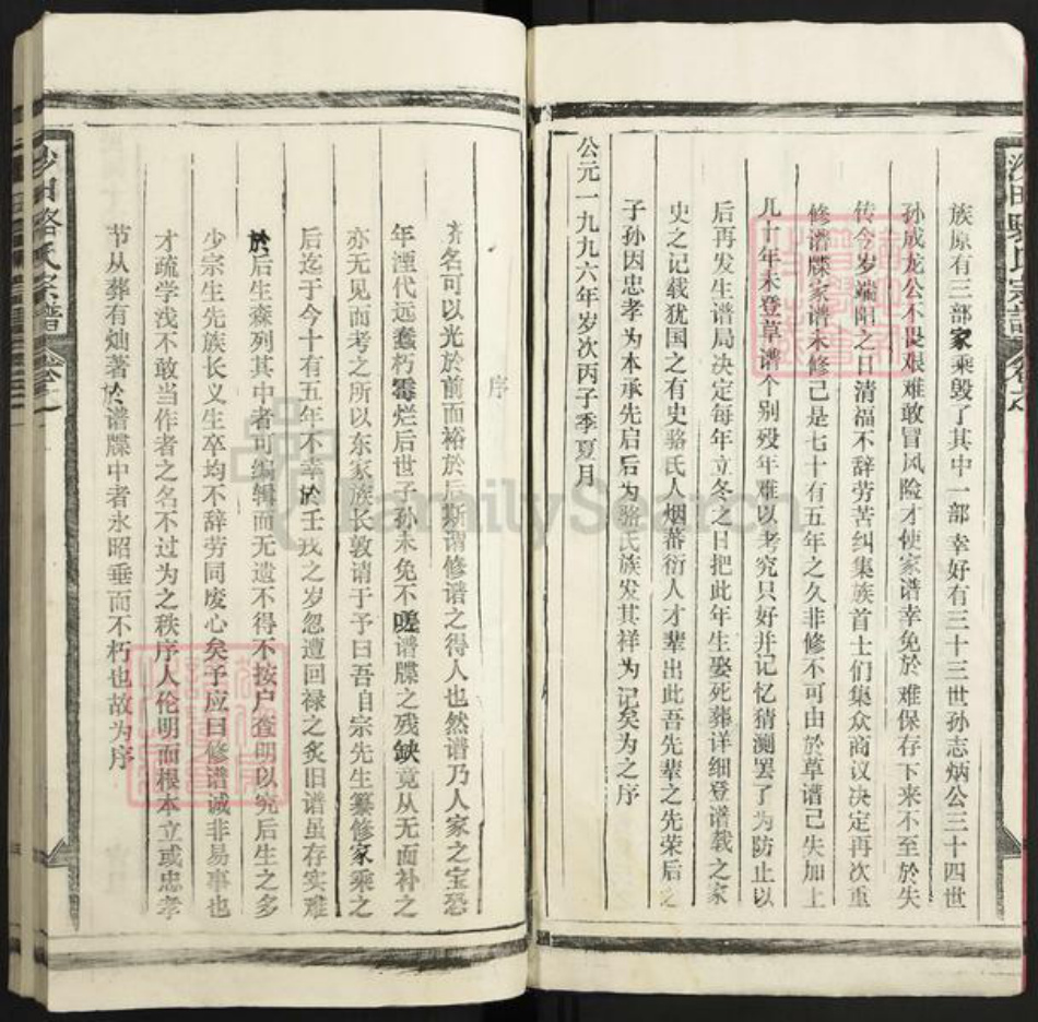 江西省景德镇市景德镇市辖区骆氏族谱-沙田骆氏宗谱.pdf电子版插图2