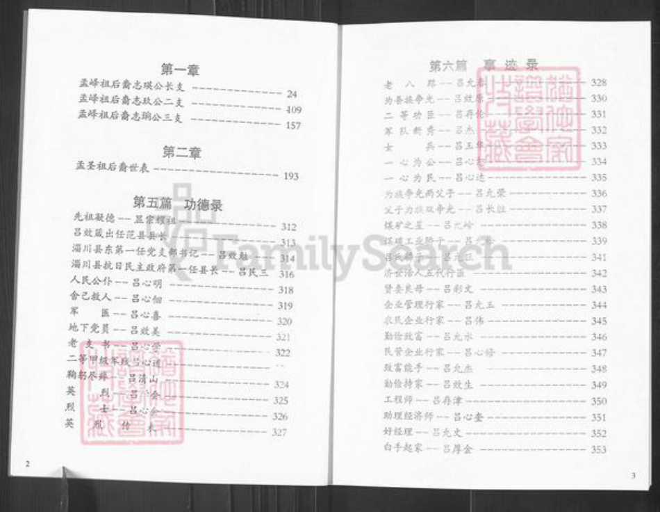 山东省淄博市淄川区吕氏族谱-佛村吕氏祖谱.pdf电子版插图5 山东省淄博市淄川区吕氏族谱-佛村吕氏祖谱.pdf电子版插图5