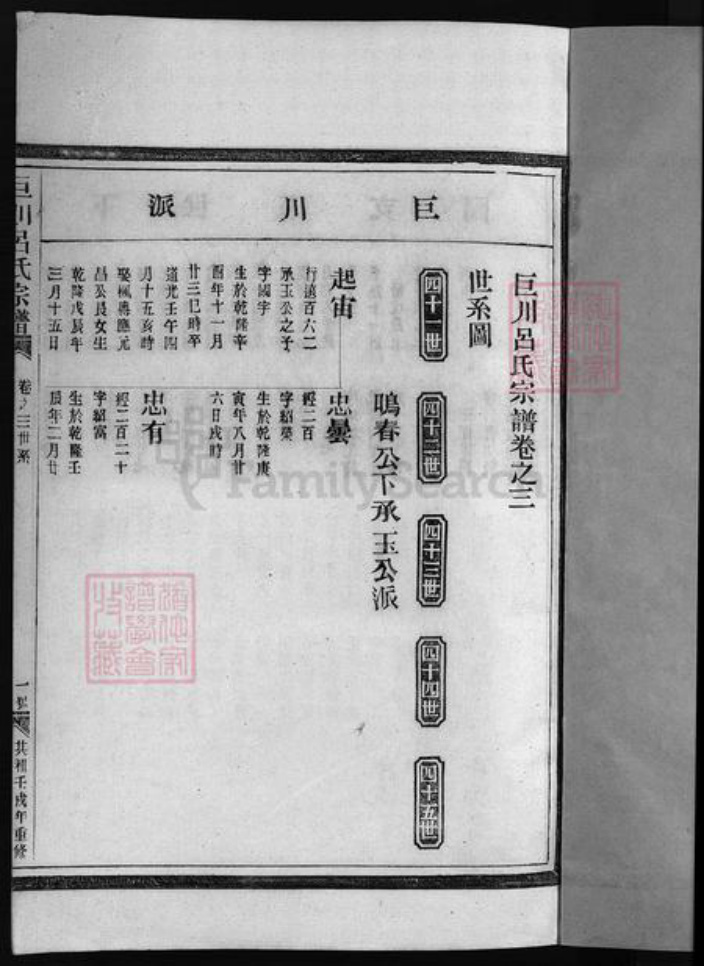 浙江省温州市永嘉县浙江省台州市仙居县吕氏族谱-吕氏宗谱 [10卷].pdf电子版插图2