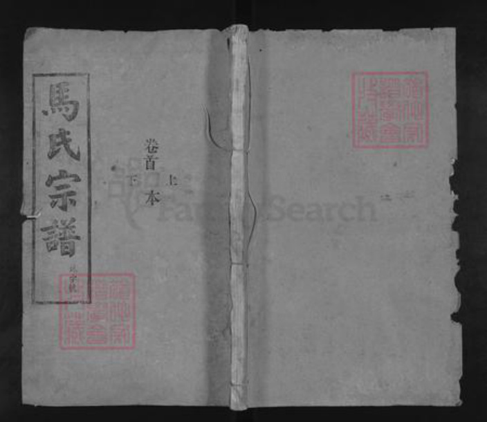湖北省武汉市武昌区马氏绛账堂族谱-马氏宗谱.pdf电子版插图
