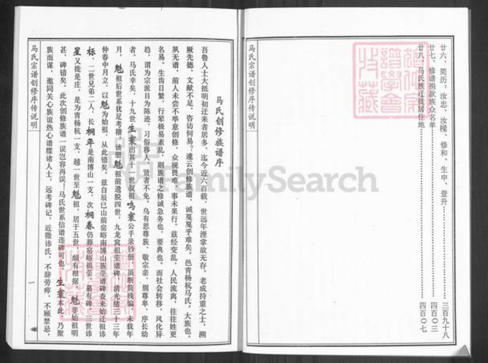 山东省淄博市博山区马氏族谱-马氏族谱.青杨杭世系.pdf电子版插图4