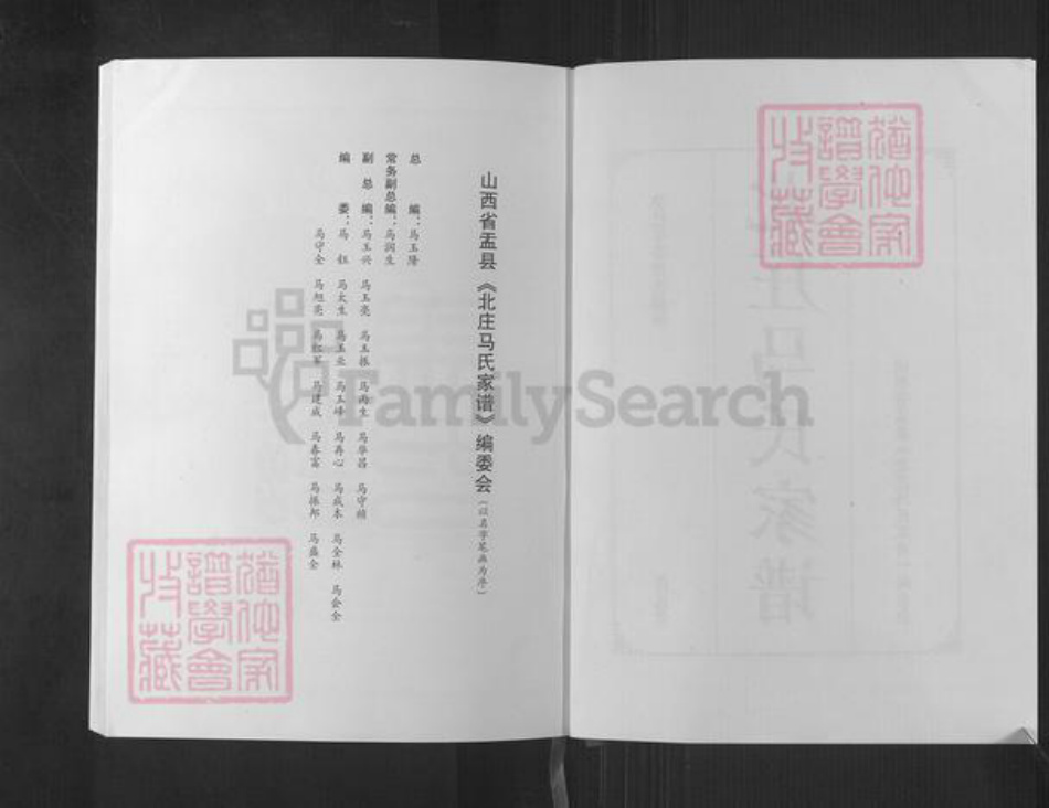 山西省阳泉市盂县秀水镇马氏传远堂族谱-北庄马氏家谱.pdf电子版插图2