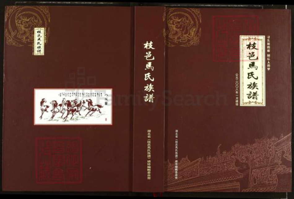 湖北省宜昌市枝江市董市镇马氏绛帐堂族谱-枝邑马氏族谱.pdf电子版插图