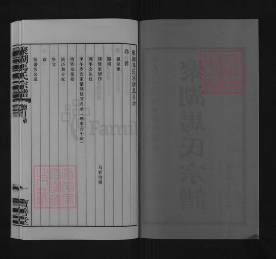 江苏省常州市武进县马氏宝善堂族谱-聚湖马氏宗谱.pdf电子版插图2