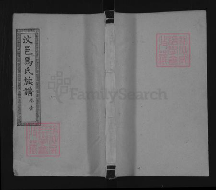 山东省济宁市汶上县马氏敦睦堂族谱-汶邑马氏族谱.pdf电子版插图