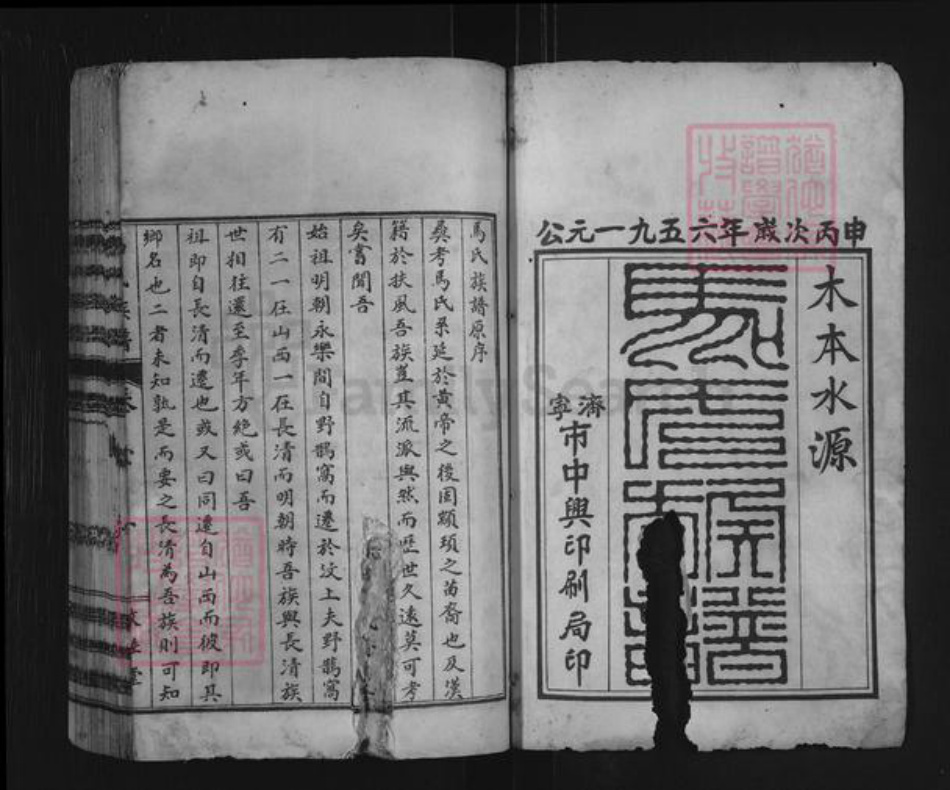 山东省济宁市汶上县马氏敦睦堂族谱-马氏族谱.pdf电子版插图1