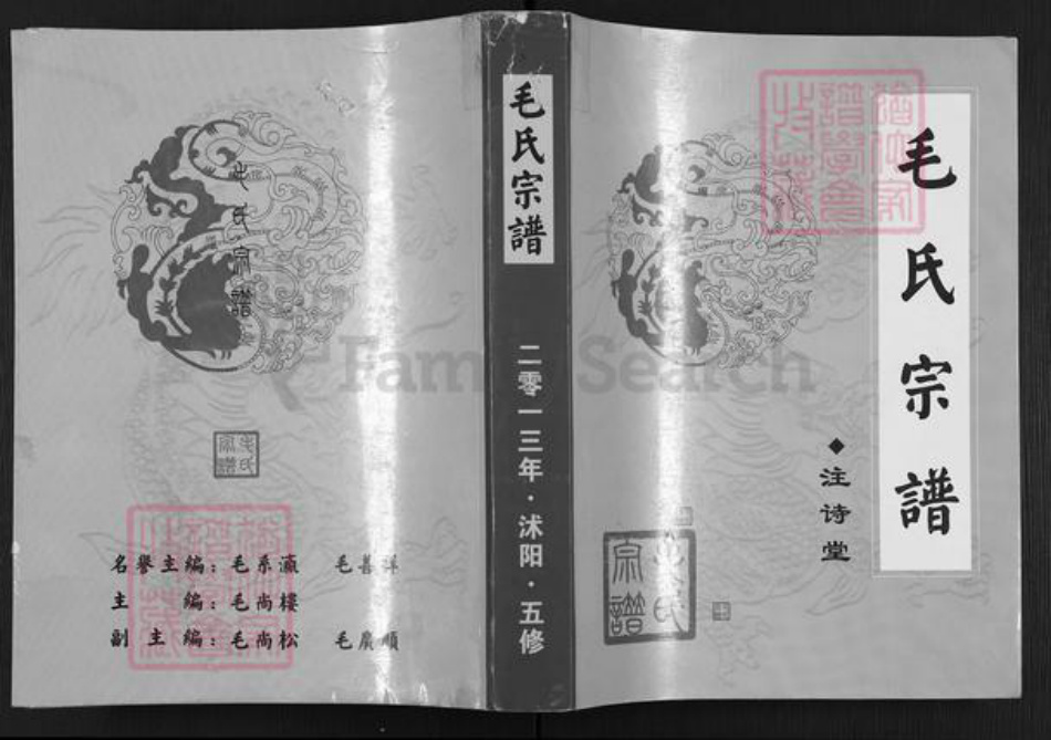 江苏省宿迁市沭阳县毛氏注诗堂族谱-毛氏宗谱.pdf电子版插图