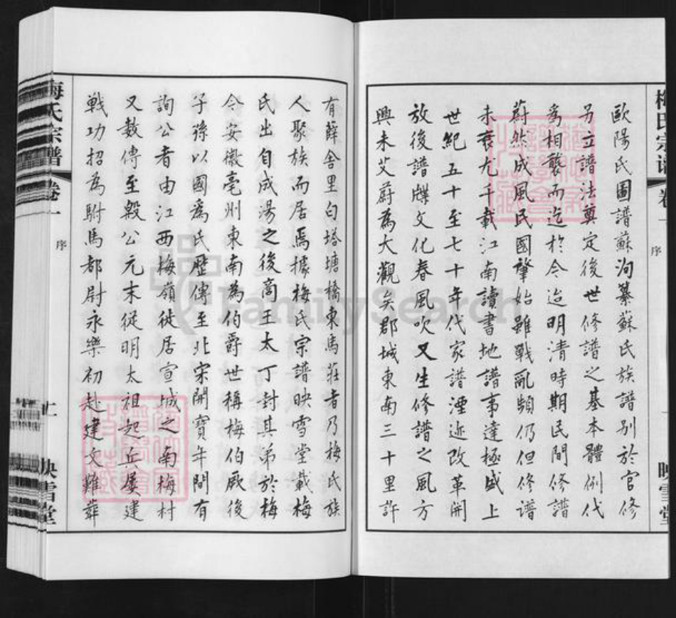 江苏省无锡市江阴市临港街道梅氏映雪堂族谱-梅氏宗谱.pdf电子版插图2