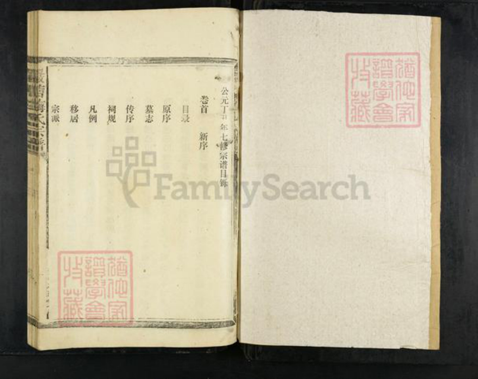 福建省三明市建宁县溪口镇梅氏族谱-严塘梅氏宗谱.pdf电子版插图1