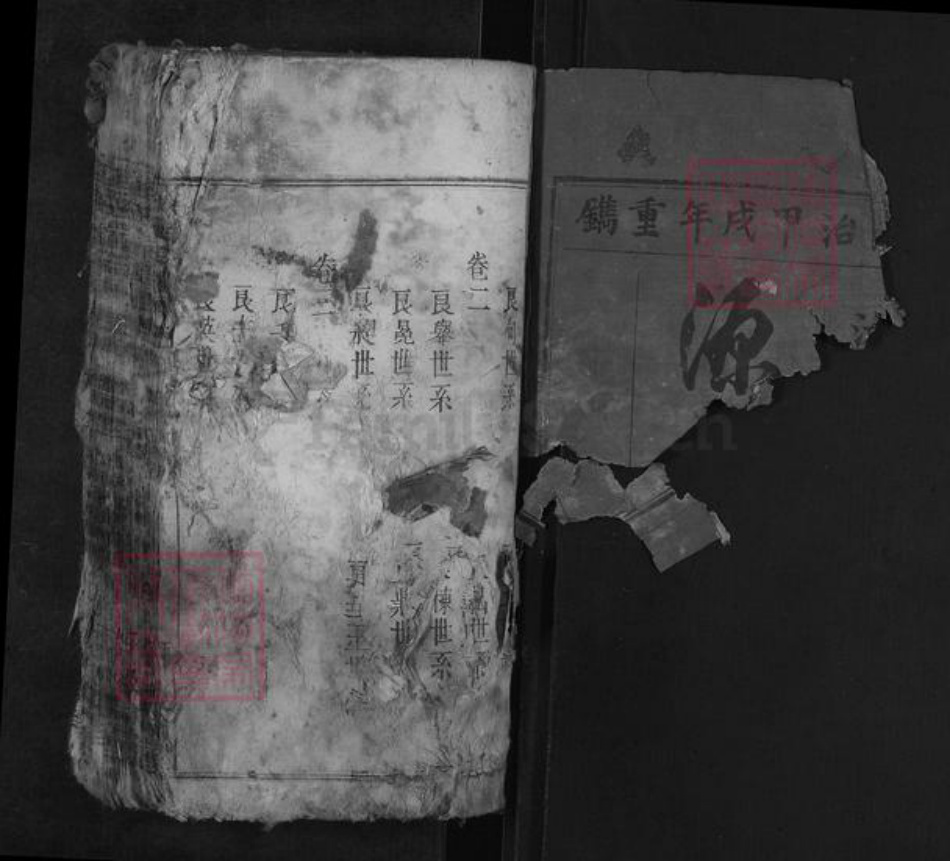 安徽省安庆市宿松县陈汉乡梅氏敦伦堂族谱-梅氏宗谱.pdf电子版插图1