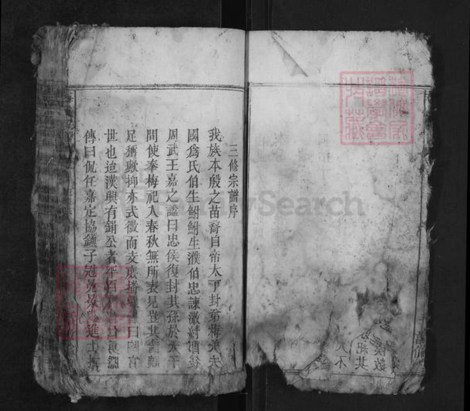 安徽省安庆市宿松县陈汉乡梅氏敦伦堂族谱-梅氏宗谱.pdf电子版插图5