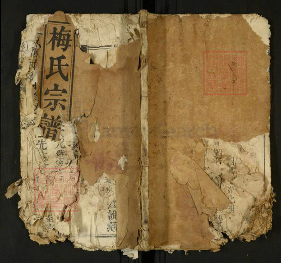 湖北省黄冈市梅氏族谱-梅氏宗谱[6卷首2卷].pdf电子版插图