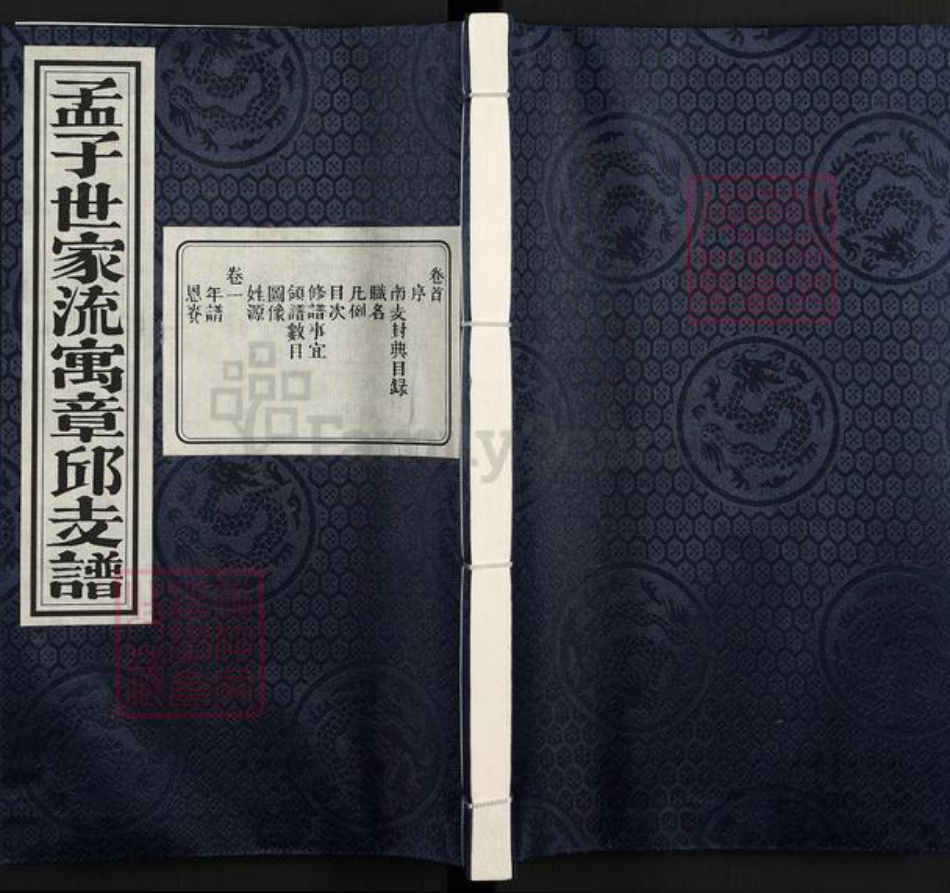 山东省济南市章丘区孟氏族谱-孟子世家流寓章邱支谱.pdf电子版插图
