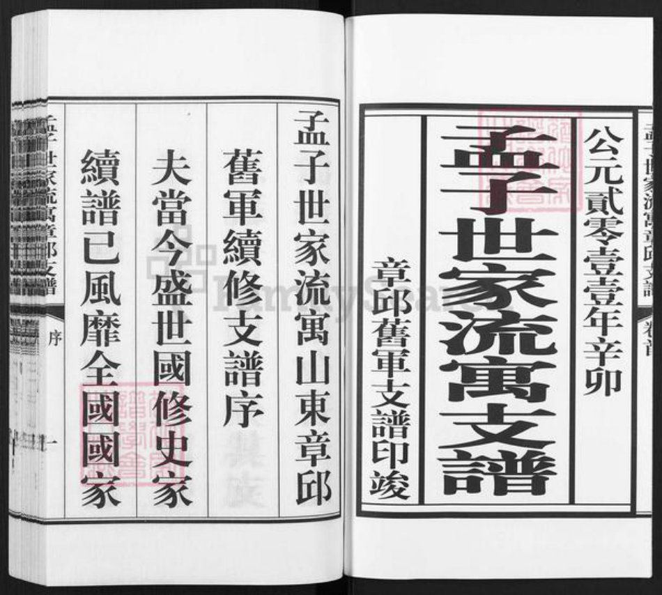山东省济南市章丘区孟氏族谱-孟子世家流寓章邱旧军支谱.pdf电子版插图2
