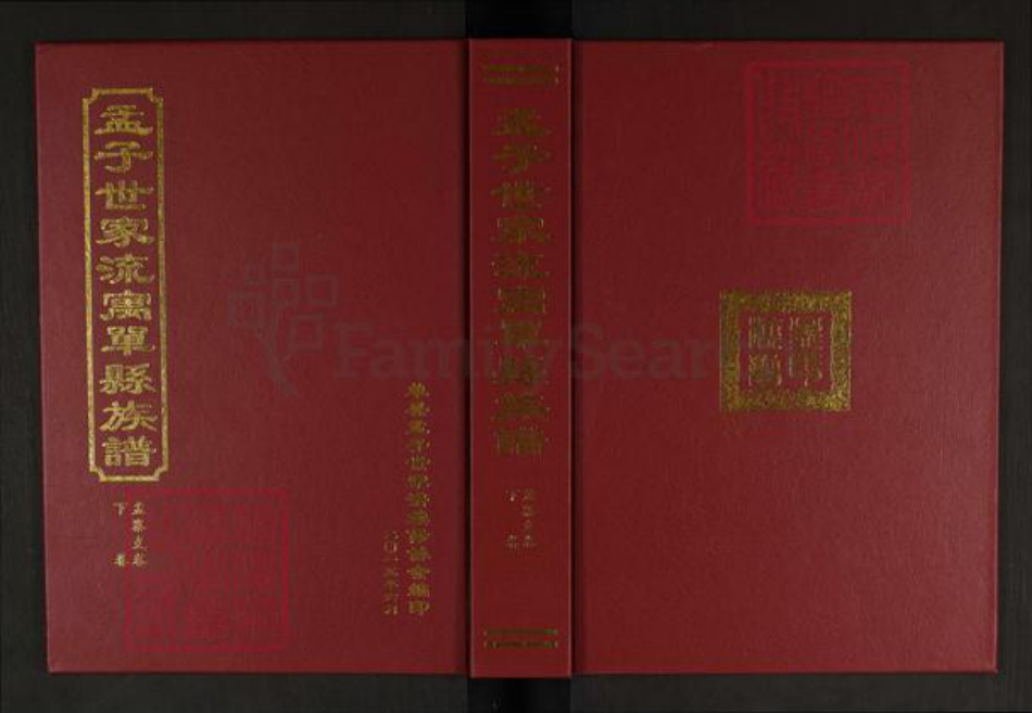 山东省菏泽市单县杨楼镇孟氏族谱-孟子世家流寓单县族谱谱.孟寨支谱.pdf电子版插图