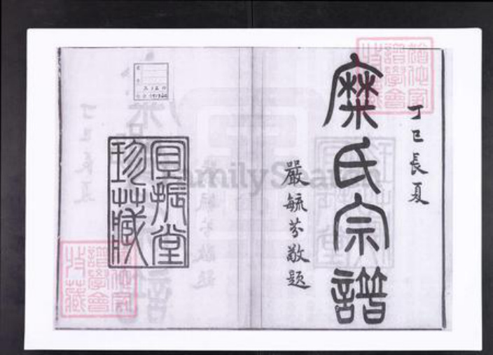 江苏省无锡市宜兴市江苏省无锡市宜兴市糜氏宜振堂族谱-糜氏宗谱.pdf电子版插图1