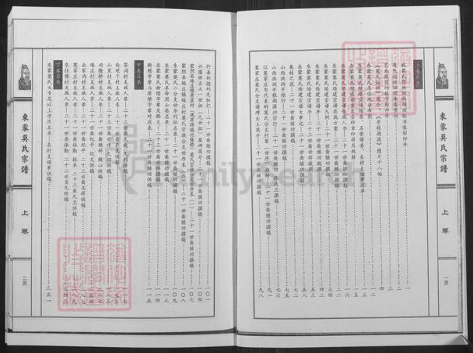 山东省临沂市蒙阴县界牌镇莫氏族谱-东蒙莫氏宗谱.pdf电子版插图2