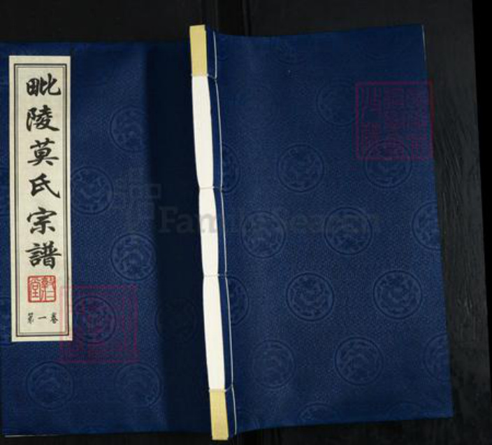 江苏省常州市天宁区郑陆镇莫氏敦仁堂族谱-毗陵莫氏宗谱.pdf电子版插图