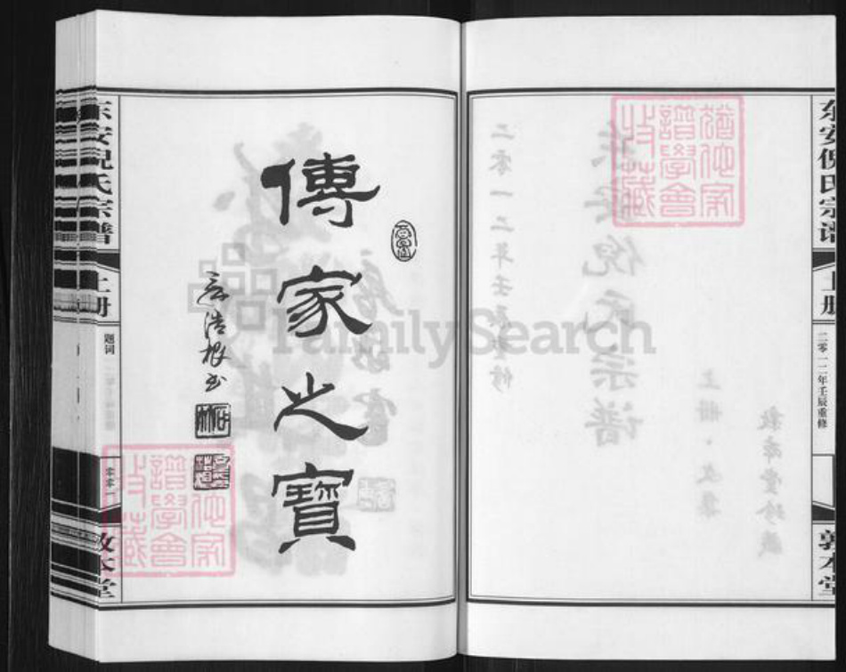浙江省杭州市富阳倪氏敦本堂族谱-东安倪氏宗谱.pdf电子版插图2