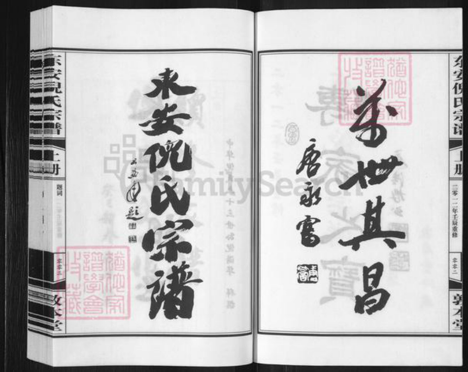 浙江省杭州市富阳倪氏敦本堂族谱-东安倪氏宗谱.pdf电子版插图3