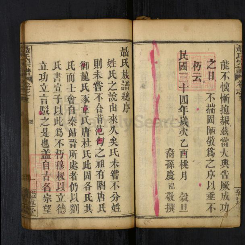湖北省武汉市新洲区聂氏族谱-聂氏宗谱[15卷首4卷].pdf电子版插图3