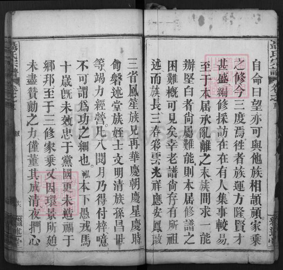 湖北省武汉市新洲区聂氏继述堂族谱-聂氏宗谱.pdf电子版插图2