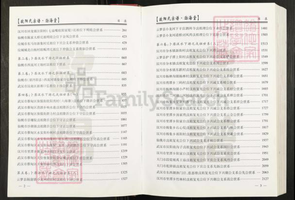 湖北省武汉市蔡甸区欧阳氏渤海堂族谱-欧阳氏宗谱.pdf电子版插图3