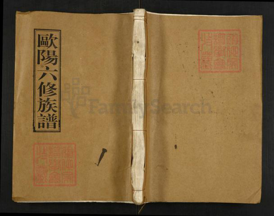 湖南省衡阳市衡南县花桥镇欧阳氏余荫堂族谱-湘东欧阳氏六修族谱.pdf电子版插图