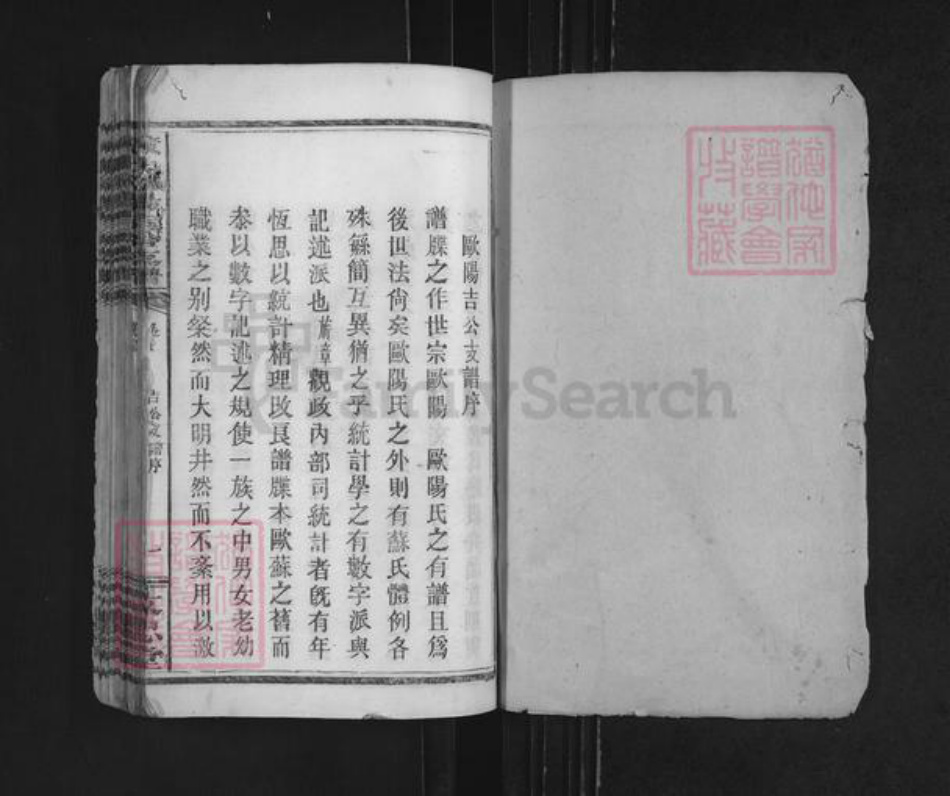 江西省萍乡市欧阳氏文忠堂族谱-黄土欧阳吉公支谱.pdf电子版插图1