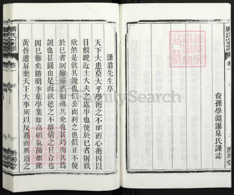 安徽省合肥市庐江县潘氏簪笏堂族谱-潘氏宗谱.pdf电子版插图3