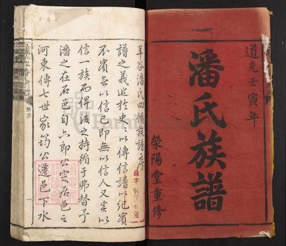 江西省赣州市石城县大由乡潘氏荥阳堂族谱-石城羊谷潘氏族谱.pdf电子版插图1