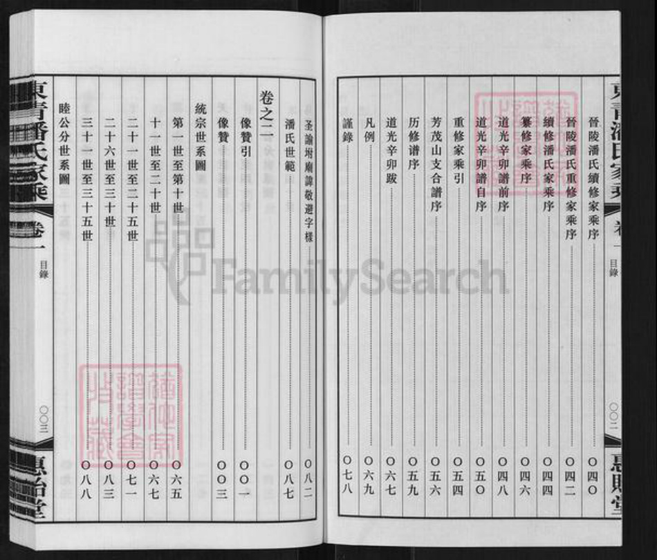 江苏省常州市天宁区郑陆镇潘氏惠贻堂族谱-晋陵东青潘氏家乘.pdf电子版插图3