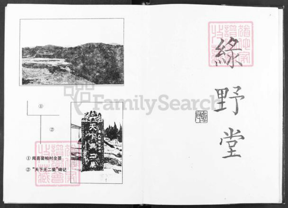 河南省信阳市固始县裴氏绿野堂族谱-固始裴氏宗谱.pdf电子版插图2