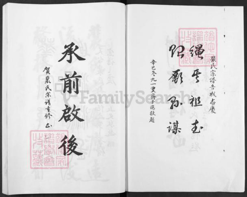 浙江省台州市天台县坦头镇裴氏族谱-天台裴氏宗谱.pdf电子版插图2