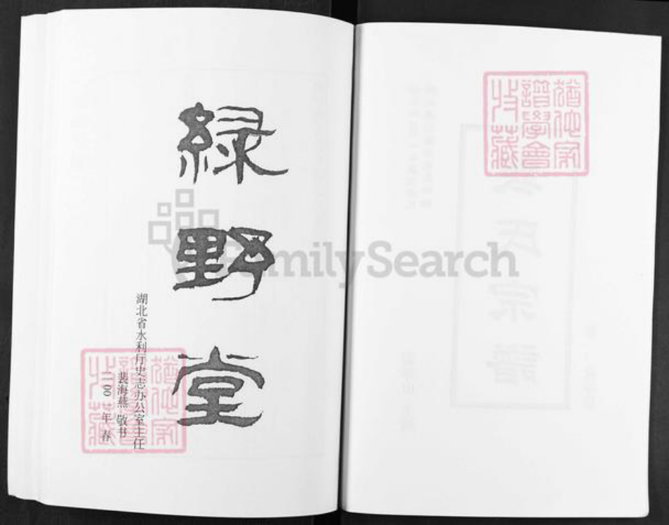 湖北省孝感市汉川市裴氏绿野堂族谱-湖北汉川杨林裴氏四修裴氏宗谱.pdf电子版插图2