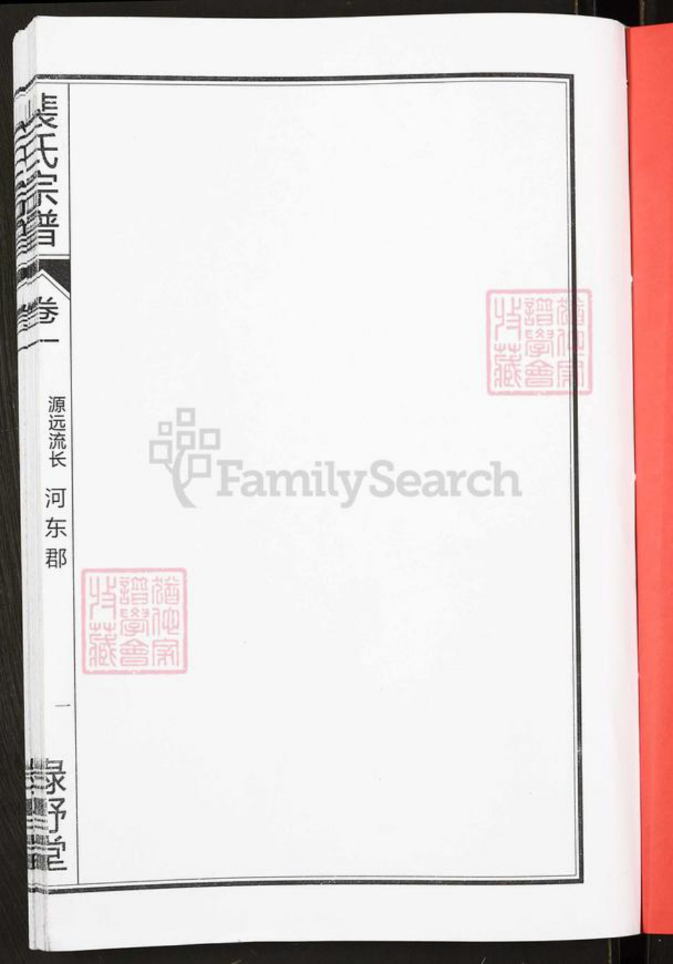 安徽省合肥市肥东县梁园镇裴氏绿野堂族谱-裴氏宗谱.pdf电子版插图2