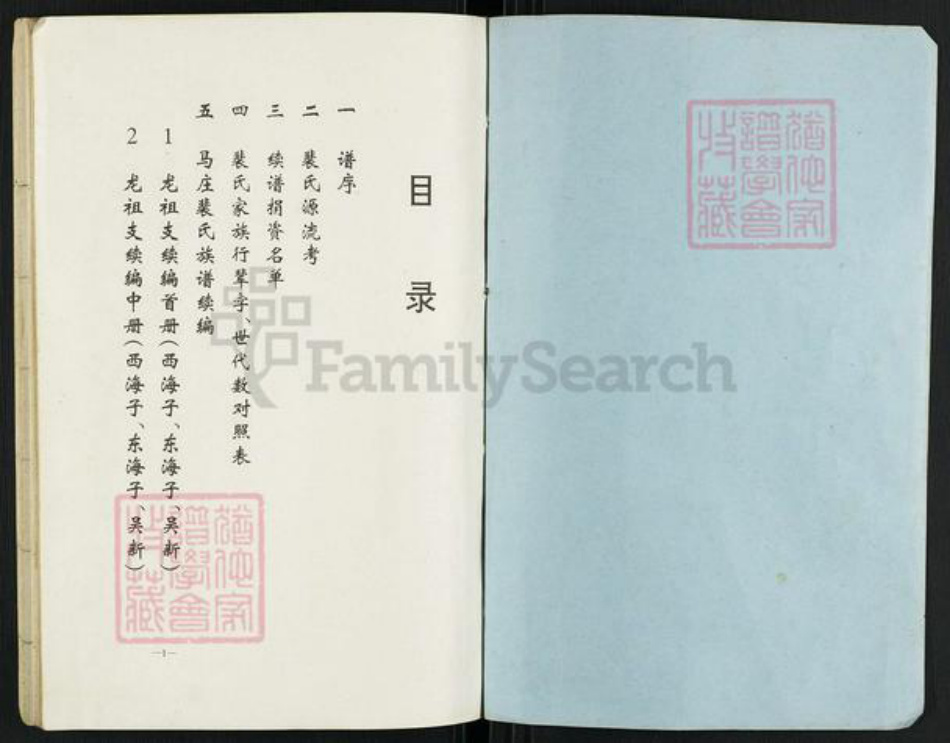 山东省泰安市岱岳区裴氏族谱-马庄裴氏族谱龙祖支续编.pdf电子版插图1