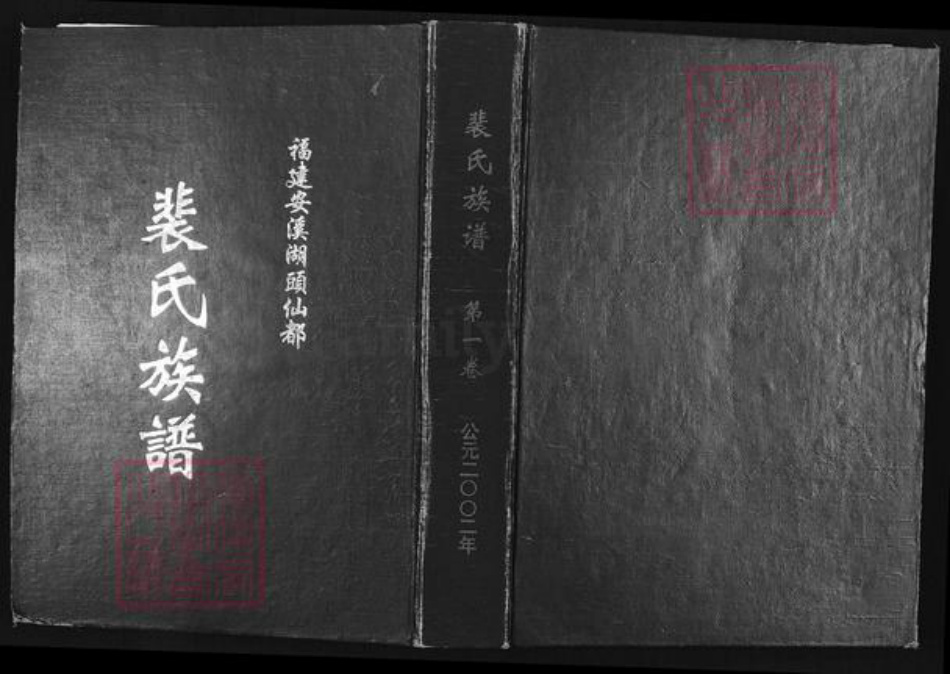 福建省泉州市安溪县湖头镇裴氏族谱-仙都裴氏族谱.pdf电子版插图