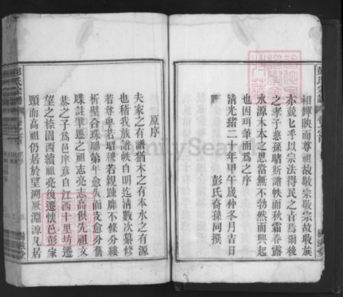 安徽省安庆市怀宁县雷端口乡彭氏树滋堂族谱-彭氏宗谱.pdf电子版插图4 安徽省安庆市怀宁县雷端口乡彭氏树滋堂族谱-彭氏宗谱.pdf电子版插图4