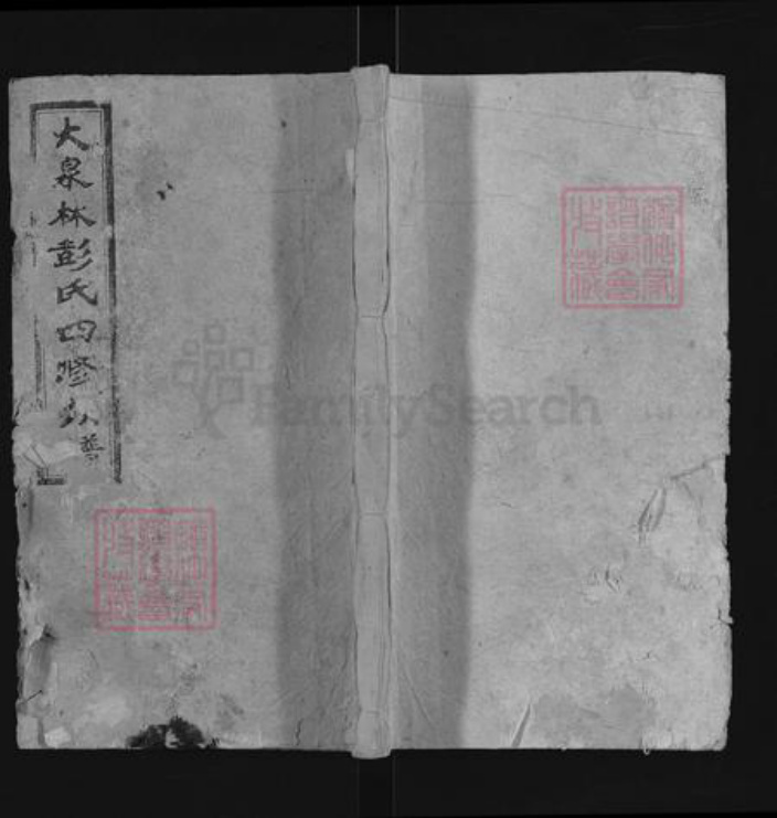 湖南省邵阳市邵东彭氏双桂堂族谱-大泉林彭氏四修族谱.pdf电子版